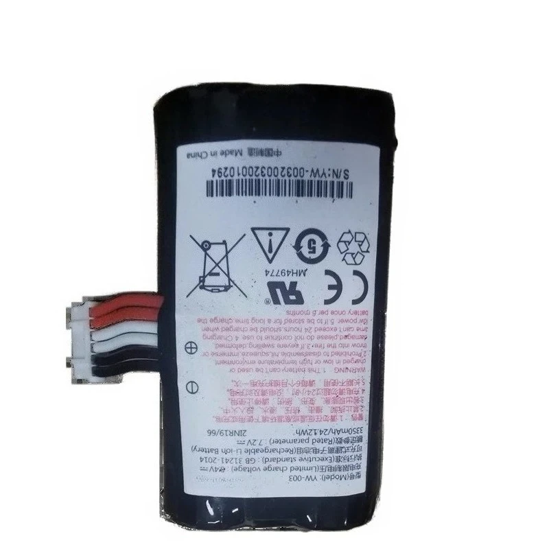 Фото Новейший литий-ионный перезаряжаемый аккумулятор YW-003C 7.2V 24.12Wh 3350mAh для кассовых аппаратов VEKEN A910 A930, высококачественная батарея для кассового аппарата №4