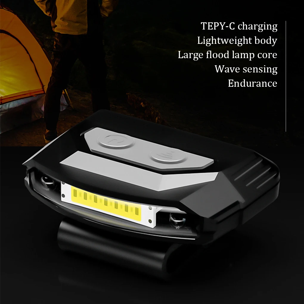 

Hat Clip Lamp Headlamp Headlight Waterproof Adjustable Emergency Cap Light