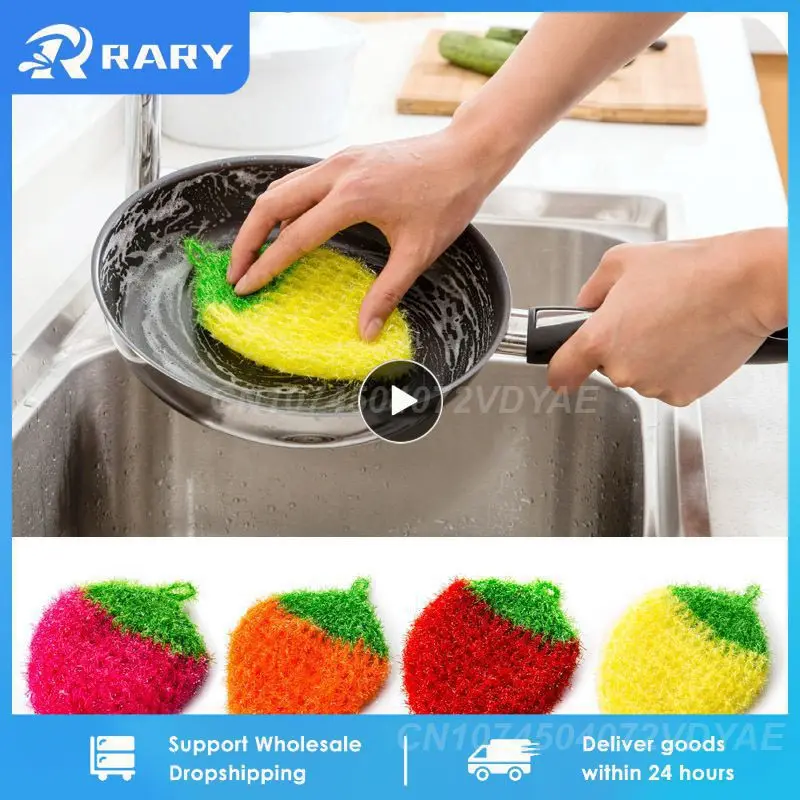 Клубничная салфетка полотенце для мытья посуды акриловая полиэфирная шелковая