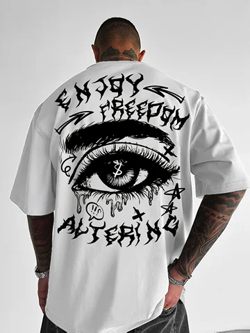 Мужская футболка ENJOY FREEDOM из полиэстера