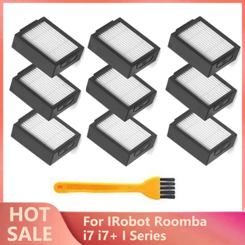 

9cps Filter for iRobot Roomba I Series E Series Sweeping Robot Accessories for iRobot i7 E5 E6 Replacement Filters