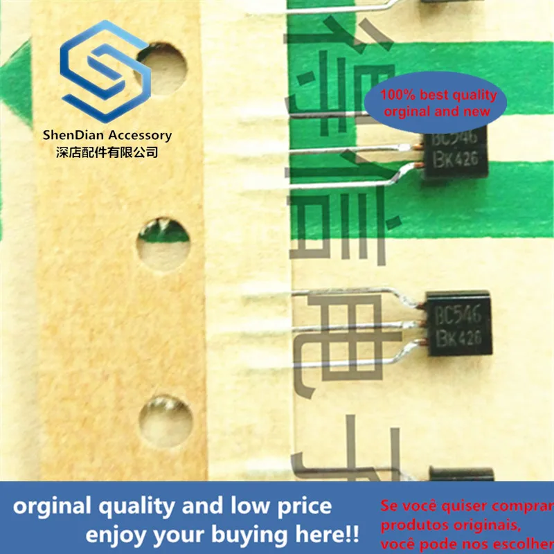 

30pcs 100% orginal new BC546B BC546 TO-92 Amplifier Transistors real photo