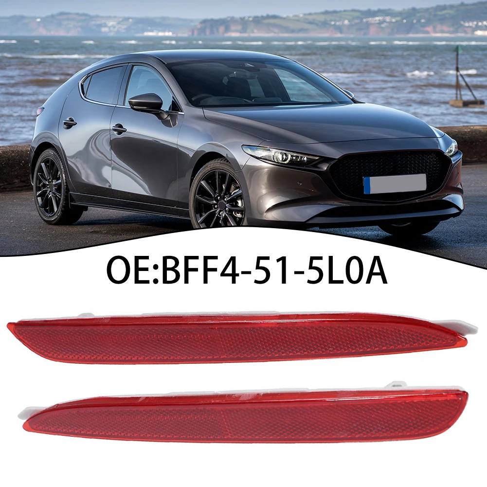 

1 пара, автомобильные отражатели для заднего бампера Mazda 3 2008-2015