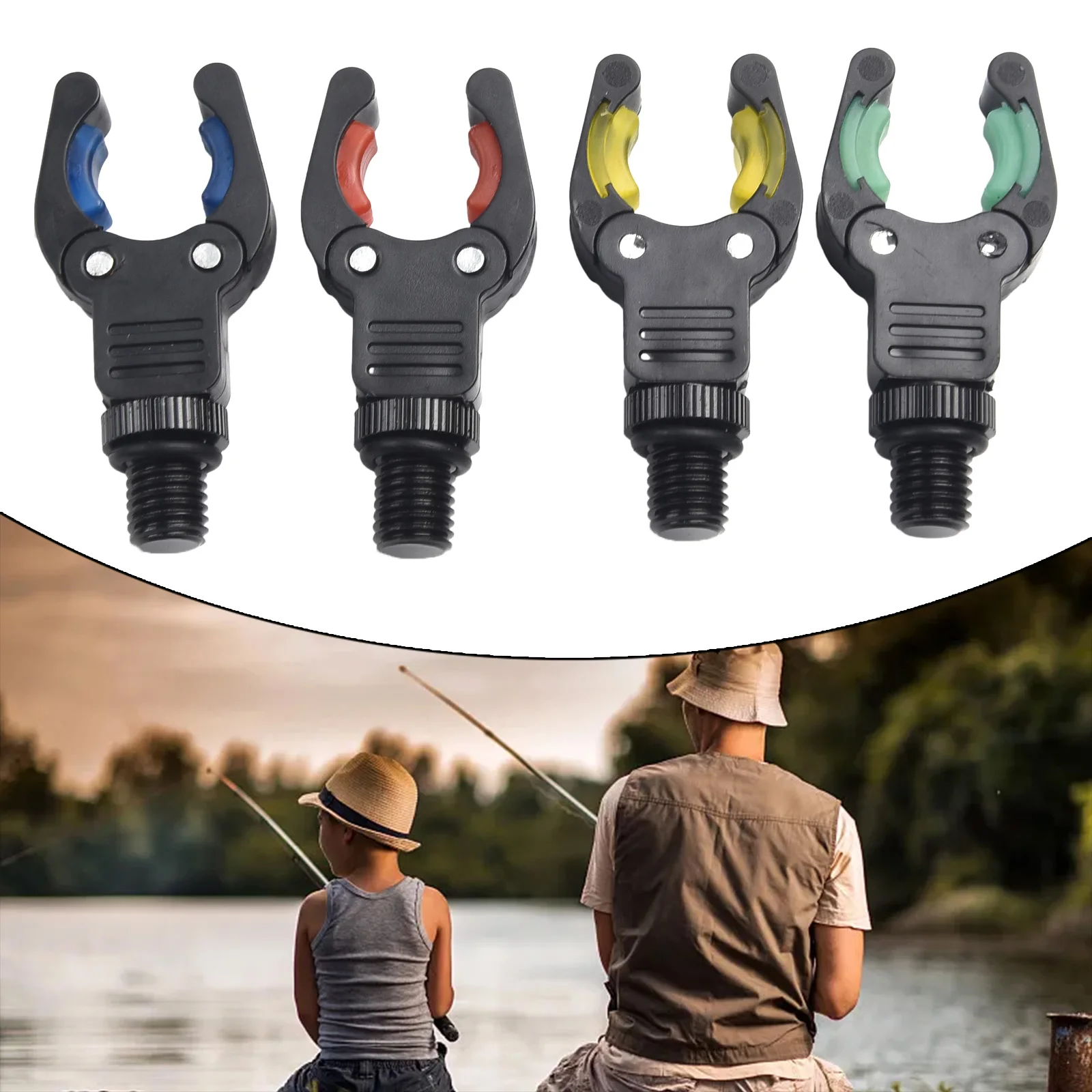 4 шт. подставка для удочки с силиконовой прокладкой