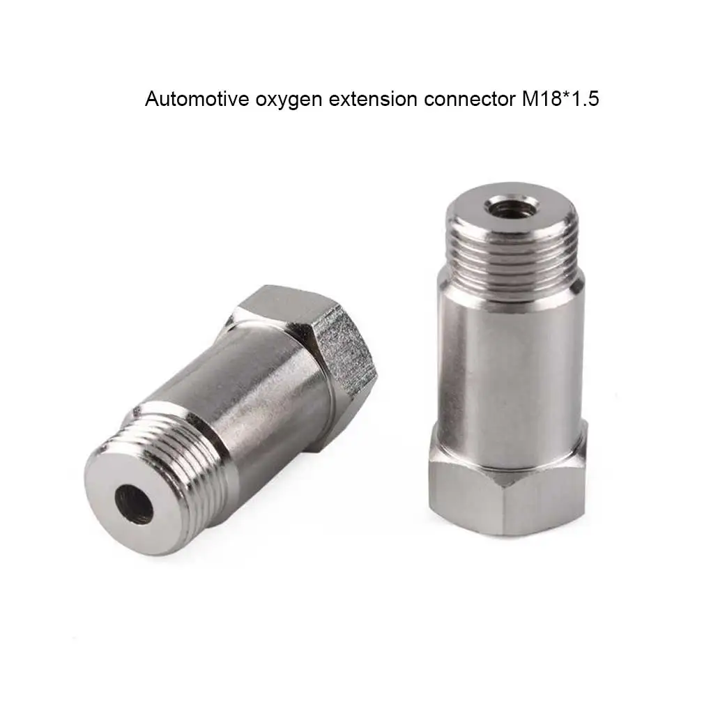 

Адаптер датчика кислорода для автомобиля M18x1 5, 2 шт., удлинитель для выхлопного воздуха, прокладка для ремонта автомобиля, запчасти для модиф...