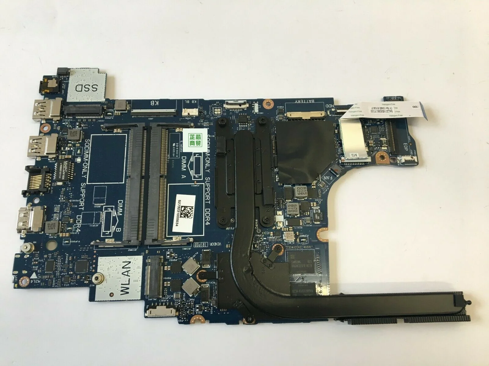 

Материнская плата для DELL Inspiron 5770 i7 8550U SR3LC LA-F115P 0Y8YF0 Y8YF0