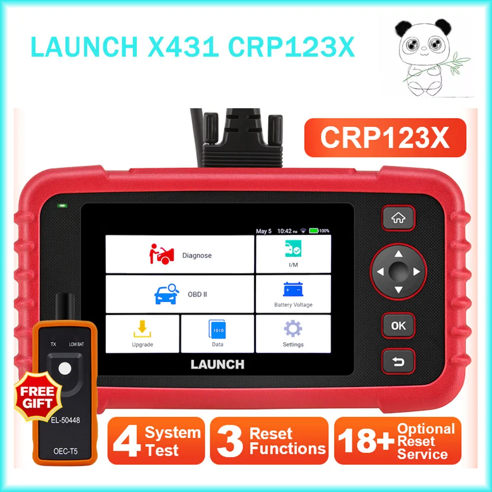 Диагностические инструменты LAUNCH X431 CRP123X для автомобиля, OBD2, сканер для двигателя Obd2, ABS, подушка безопасности, SRS, считыватель кодов, бесплатные обновления, автомобильные инструменты