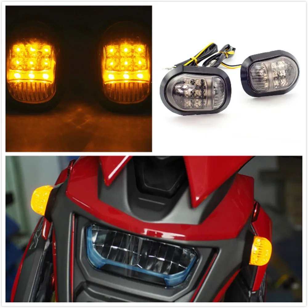 

1 pcs universal high-bright motorcycle turn signal lights decorative lights