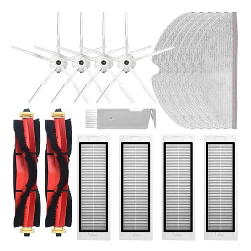 

Фильтр НЕРА, основная и боковая щетки для пылесоса XiaoMi Roborock S5 Max S50 S55 S6 S6