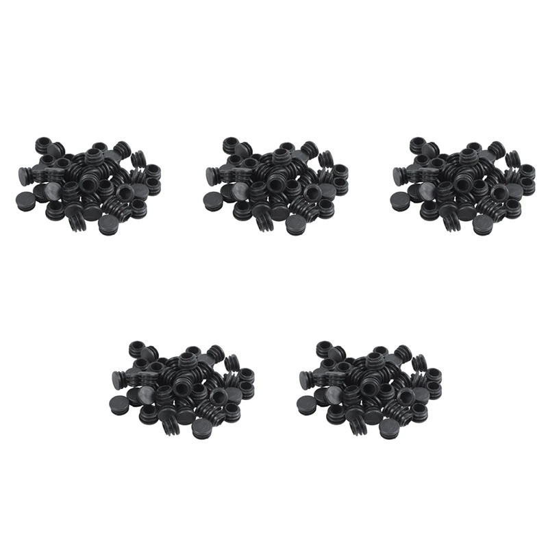 

Plastic Round Cap Chair Table Legs Ribbed Tube Insert 22Mm Dia 250 Pcs