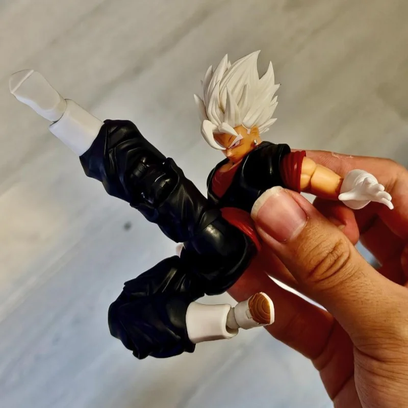 Фото Горячая новинка: Фигурка Vegetto из Dragon Ball Z от Ygmw Studio, еженедельная цветовая версия, масштаб 1/12, аниме-модель, подарок на день рождения, игрушка №5
