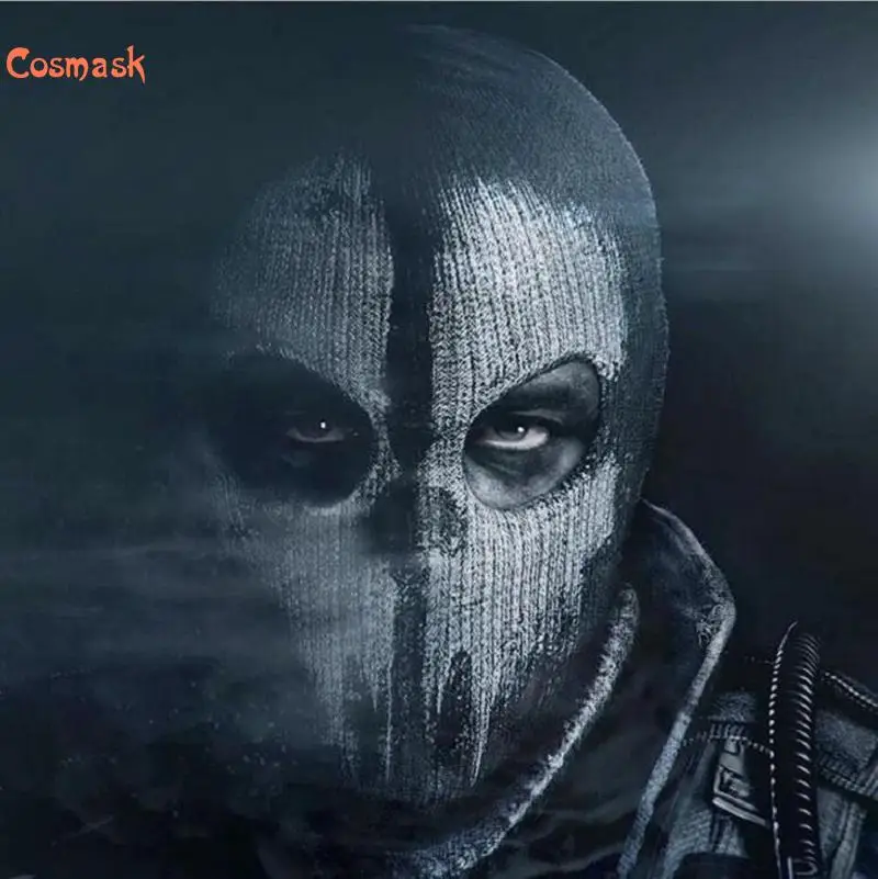Cosmask Movie Toucas War Game Call Commander Halloween Mask Party Mask Witch of the day mask Ghost cosplay