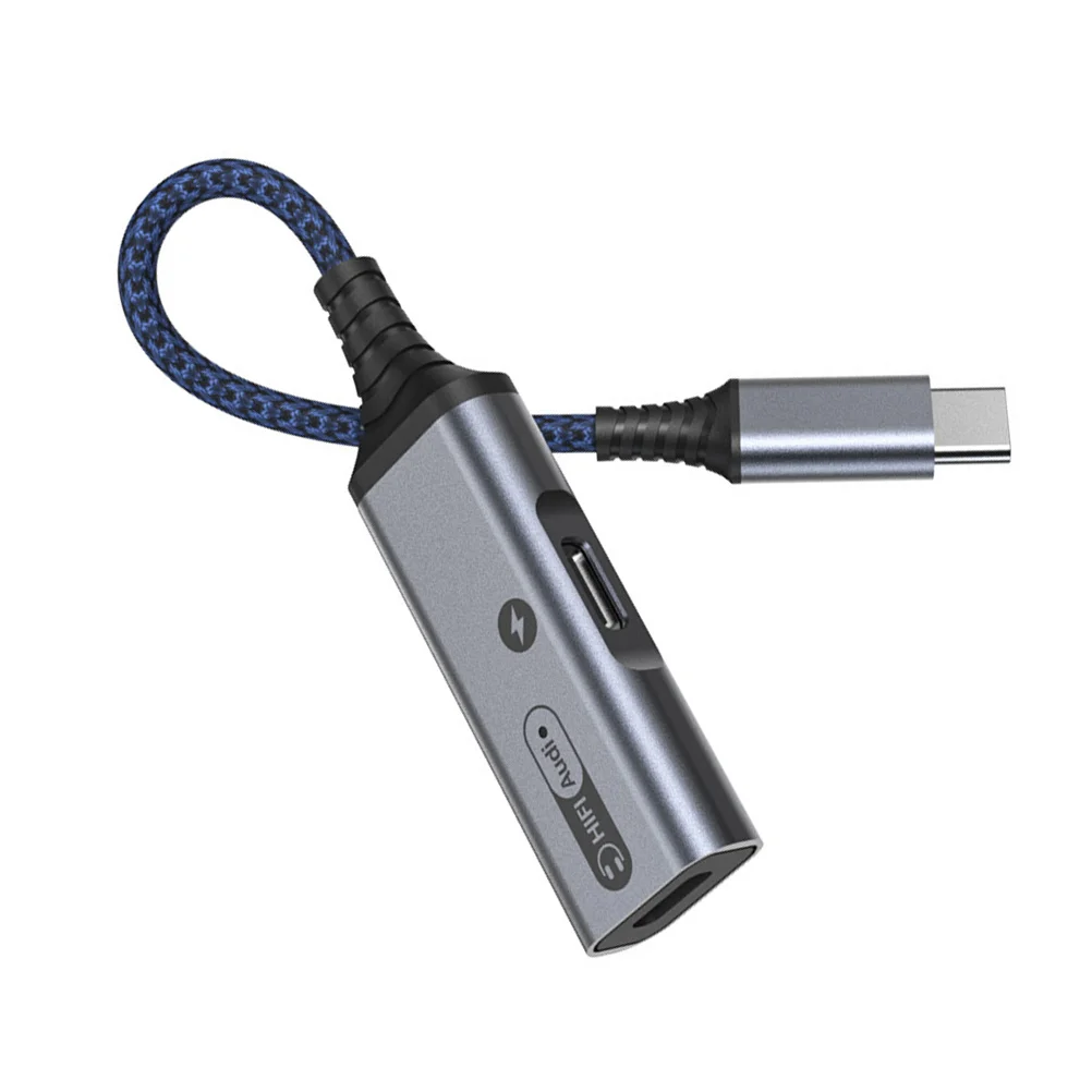 

Type C Converters Adapters Charging Adapter Audio Earphone
