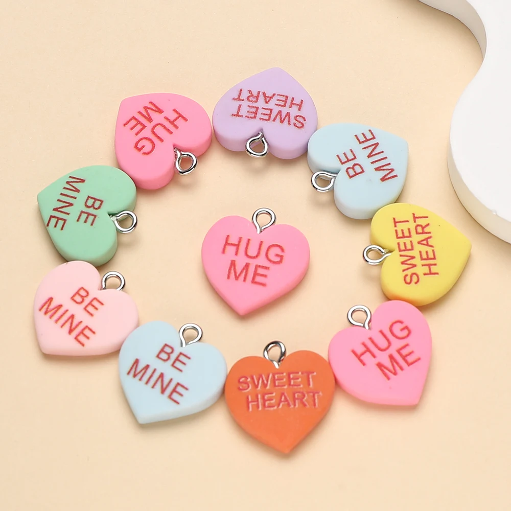 10 шт. подвеска из смолы 16 х18 мм