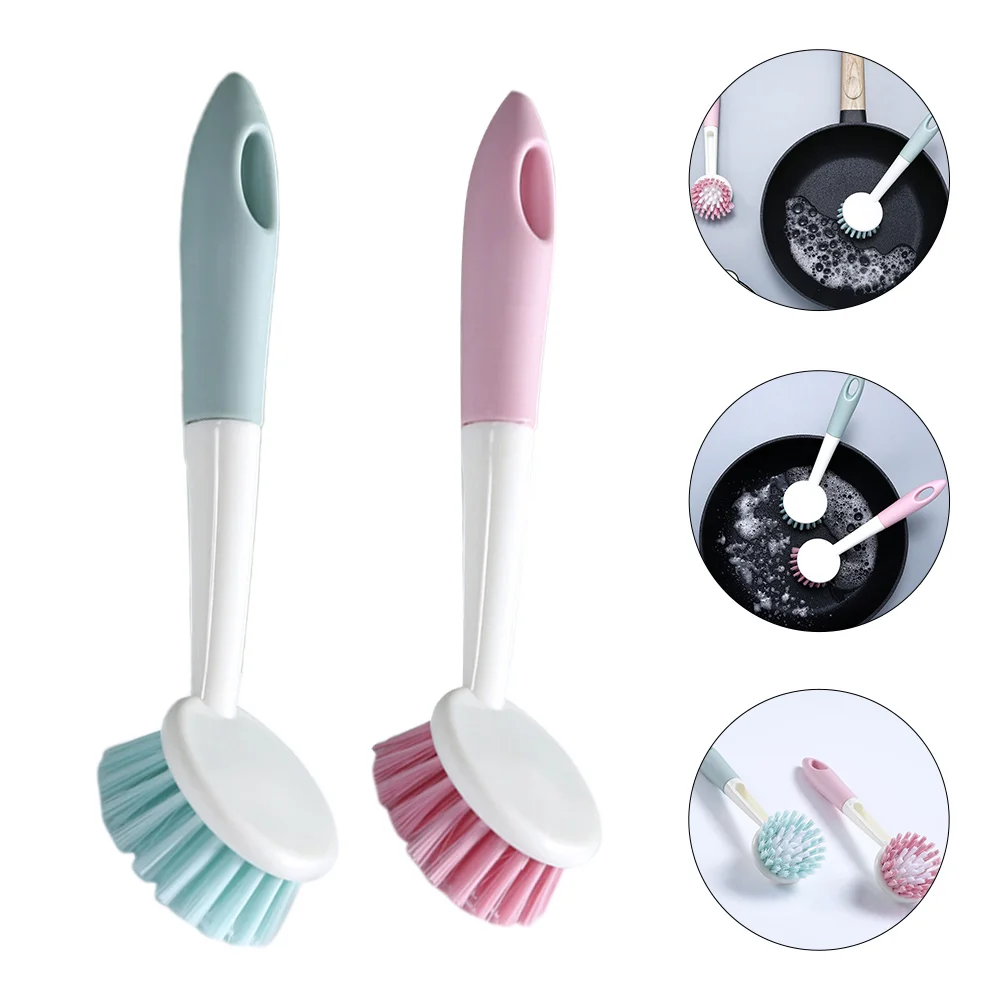 

2Pcs Brush Kitchen Sink Brushes Dish Washing Brush Kitchen Cleaning Brush Sink Dish Brush Dish Cleaning Brush