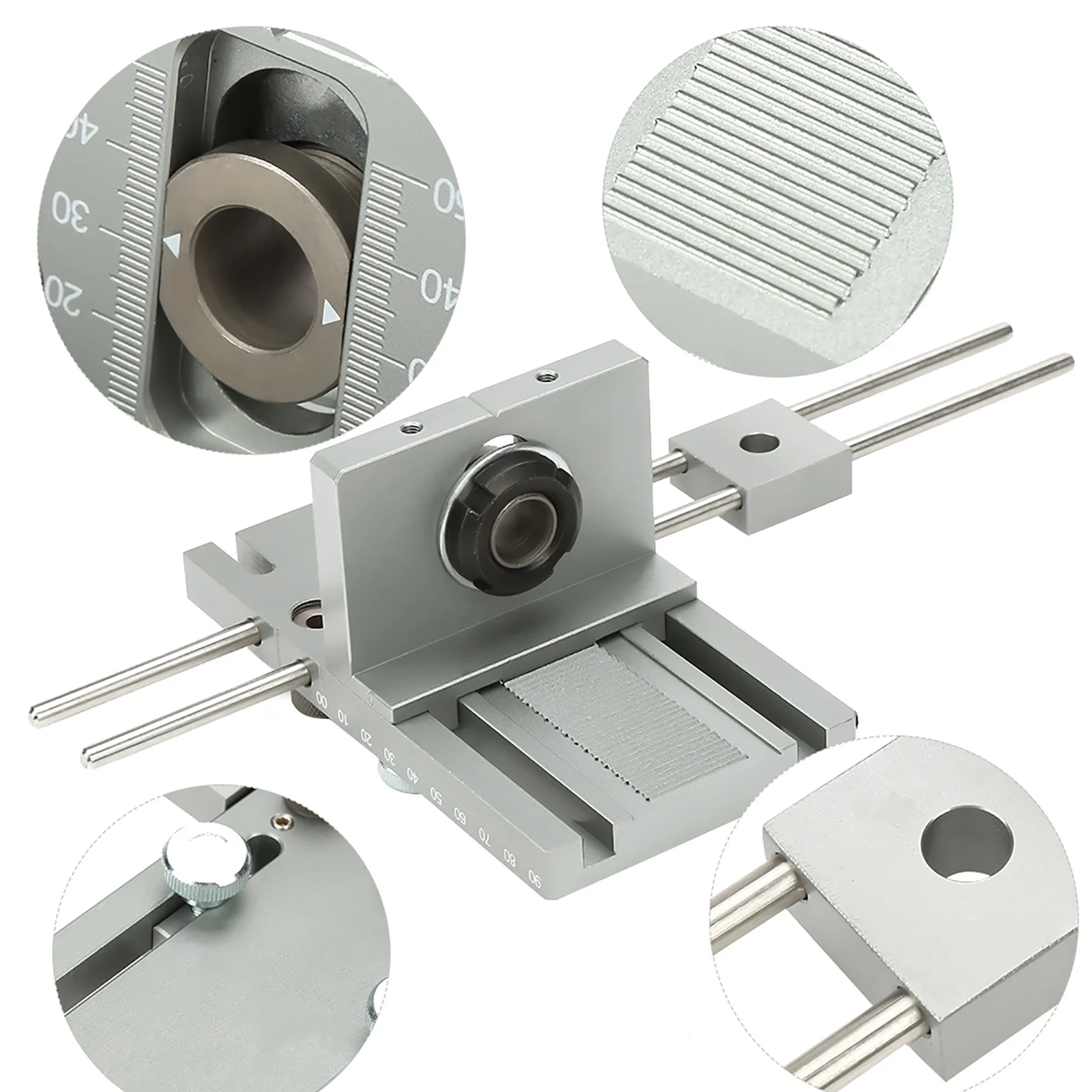 Набор Направляющих Для Деревообрабатывающего Сверла 3-в-1 Самоцентрирующийся