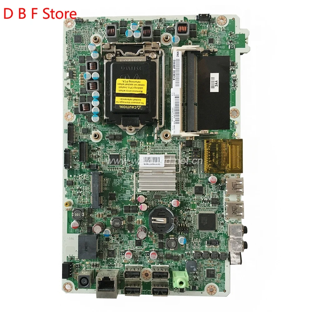 

Motherboard For HP Omni 120 AIO 646908-003 665465-001 DA0WJ5MB6F0 Pre-shipment Test