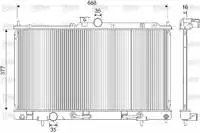 

VALEO 733280, водный радиатор LANCER 0307, автоматическая передача