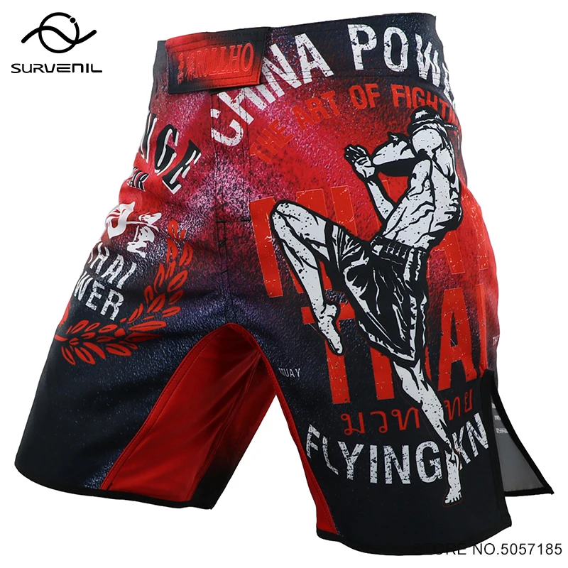 Шорты BJJ MMA Fight Grappling для взрослых Молодежные сублимированные боевые искусства Jiu