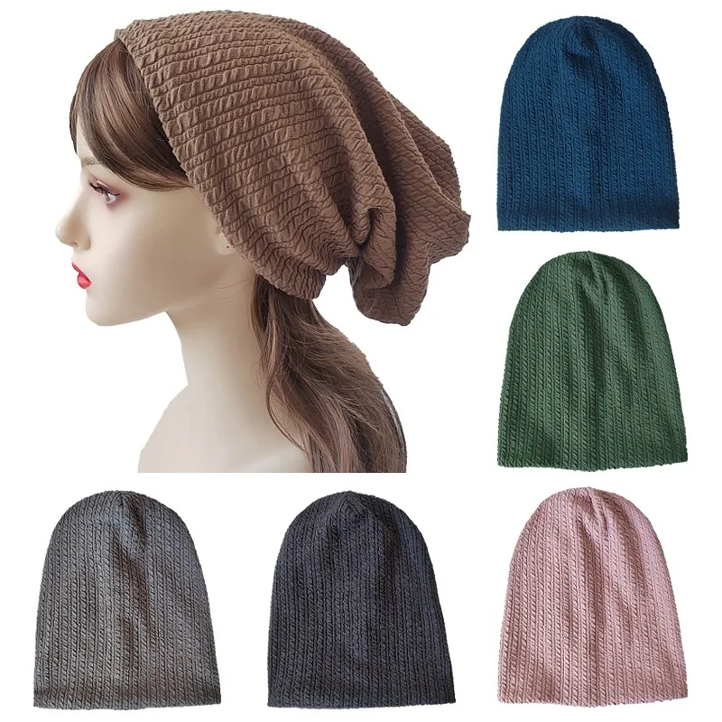 

Элегантная Модная осенне-зимняя шапка для женщин, повседневные мягкие эластичные шапочки в полоску, уличная хип-хоп шапка, шапка в клетку