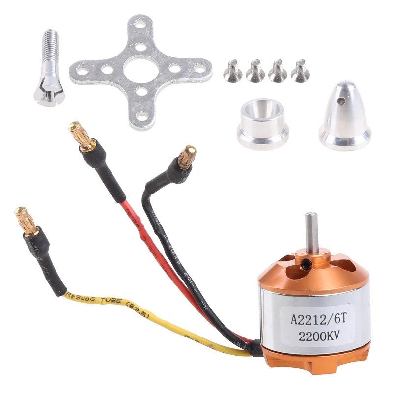 

KV1200/KV1400/KV2200/KV930 RC Quadcopter Motor Aircraft Toy Replacement Motor Model A2212 Brushless Motor for RC DropShipping