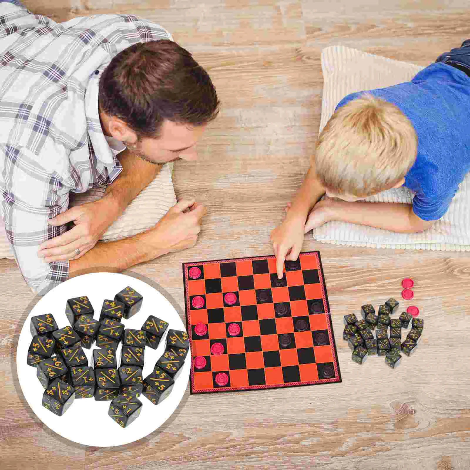 

Dice Tokenacrylic Game Toyssetkids Gamestable Gathering Decorative Dices The Accessories Gaming Supplies Aesthetic Learning