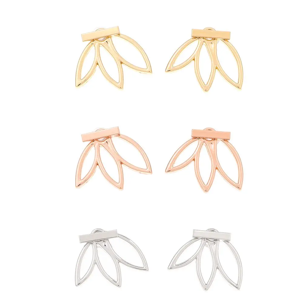 

Gifts Accessories Fashion Women Stud Earrings Lotus Stud Earrings Jewelry Vintage