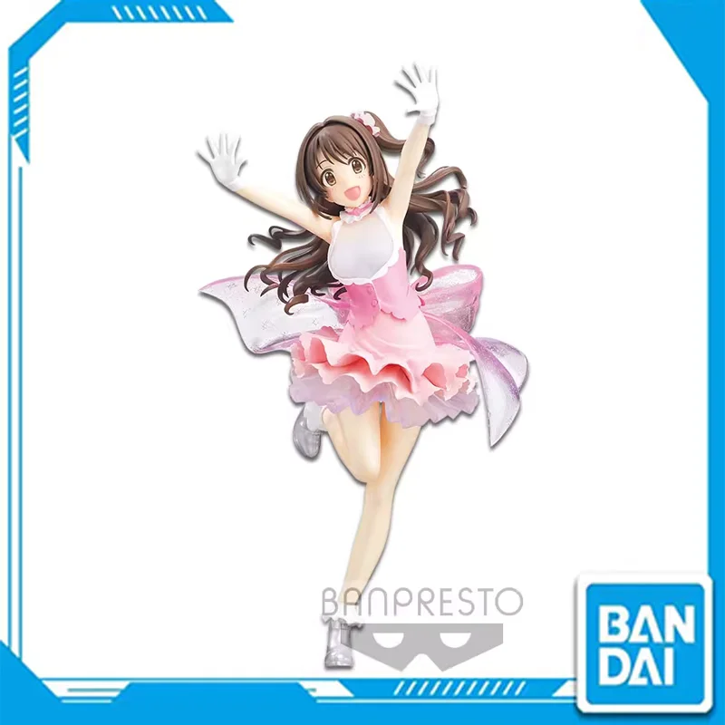 

Genuine Bandai Figures Shimamura Uzuki ESPRESTO The Idolmaster Cinderella Anime Action Figure Model Collection Figurine Doll