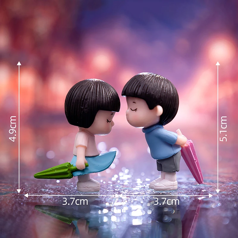 Миниатюрные фигурки парочки из смолы JETTING