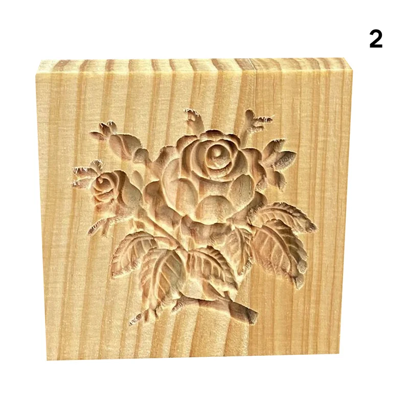 Резная деревянная форма для печенья пряник имбирь |