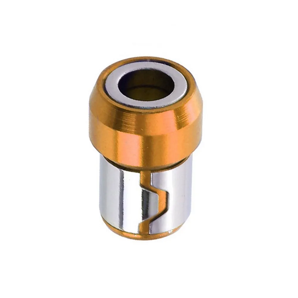 

4pcs Screwdriver Magnetic Ring General Purpose Screw Head 21x15mm Removable Magnetizer Ring Magnetic Steel Screwdriver Bit