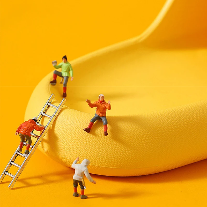 Creative Cartoon Duck Pattern Slipper Summer Bathroom Sandals With Thick Sole For Women And Men Home Indoor Anti-slip Shoes