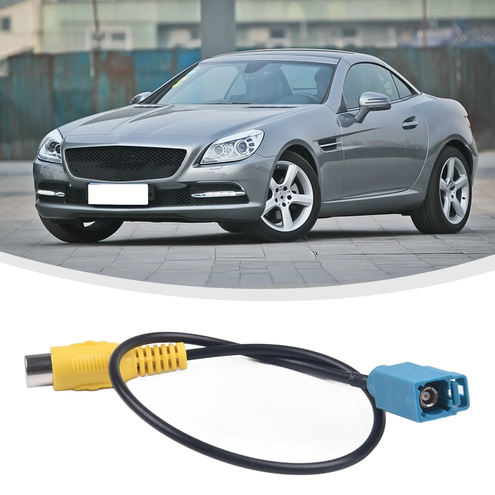 Для Ford Blau-punkt NX Werksradios Ab Bj. 10.2009 Адаптер для парковки Видеосоединение 1 шт.