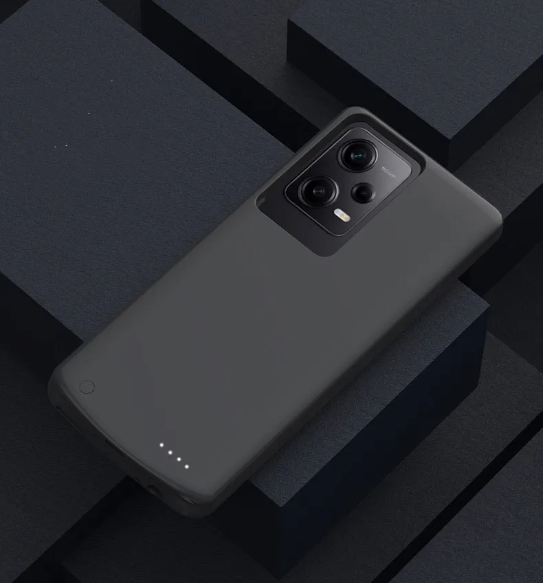 

6800Mah For Xiaomi Redmi Note 12 Battery Case Note12Pro Phone Case Redmi Note 12pro Battery Charger Case Power Bank Cover