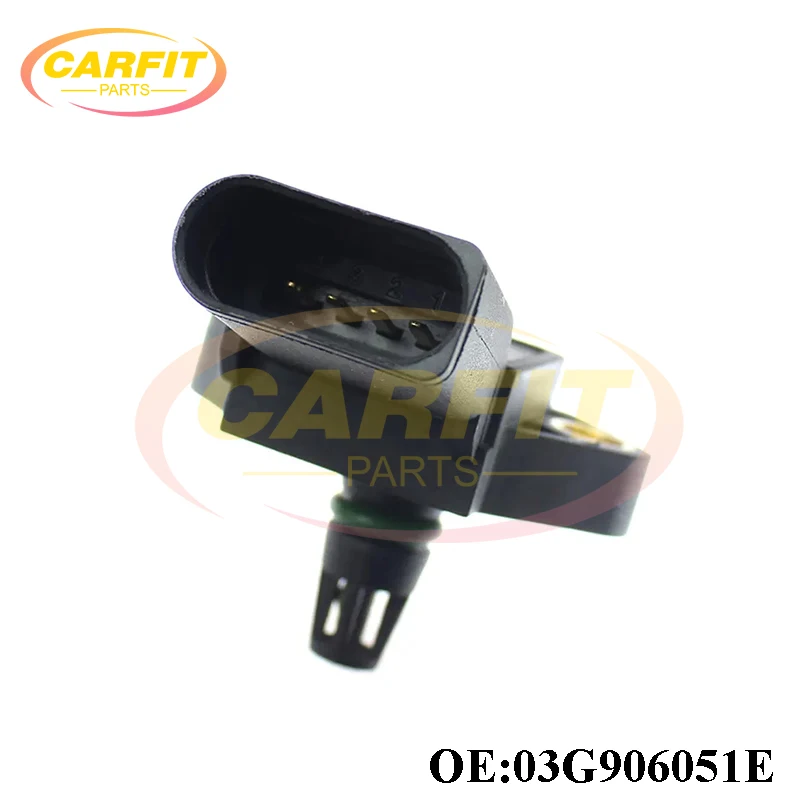 Новинка OEM 03G906051E 0281002977 датчик давления впускного коллектора карта для VW Golf Audi A4 A8