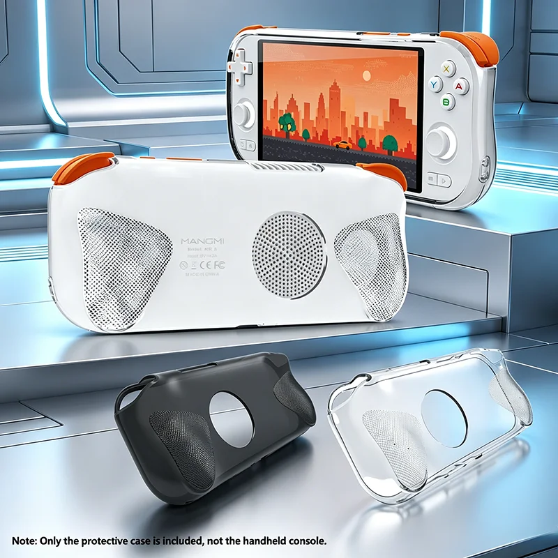 Фото Подходит для защитного чехла MANGMI AIR X для игровой консоли Android, прозрачный мягкий резиновый защитный чехол Mangmi AIR X. №1