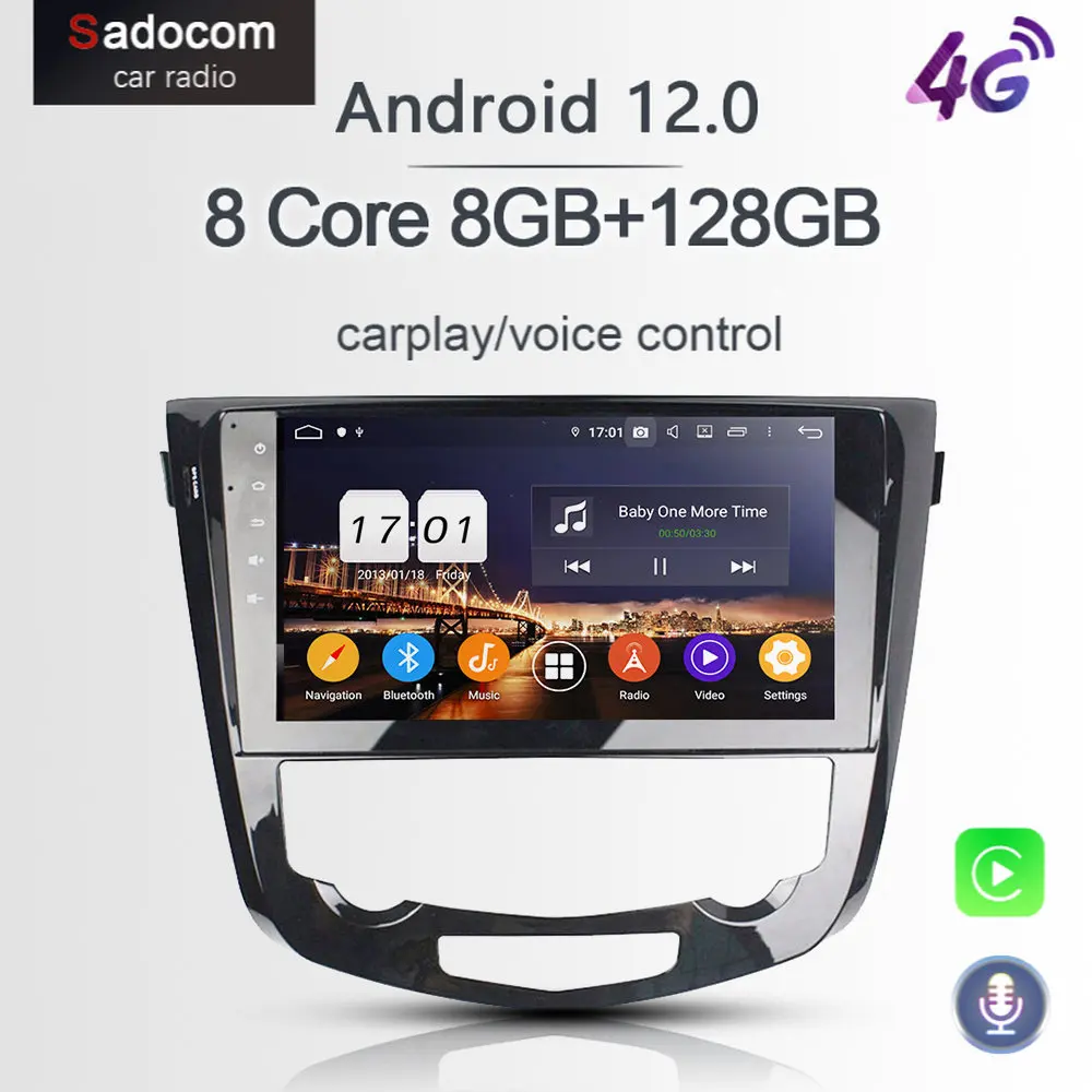 DSP PX6 10 1 &quot2 din Android 11 0 8 ядер ГБ ОЗУ 68 Автомобильный dvd-плеер для Nissan Qashqai X-Trail 2014-2017