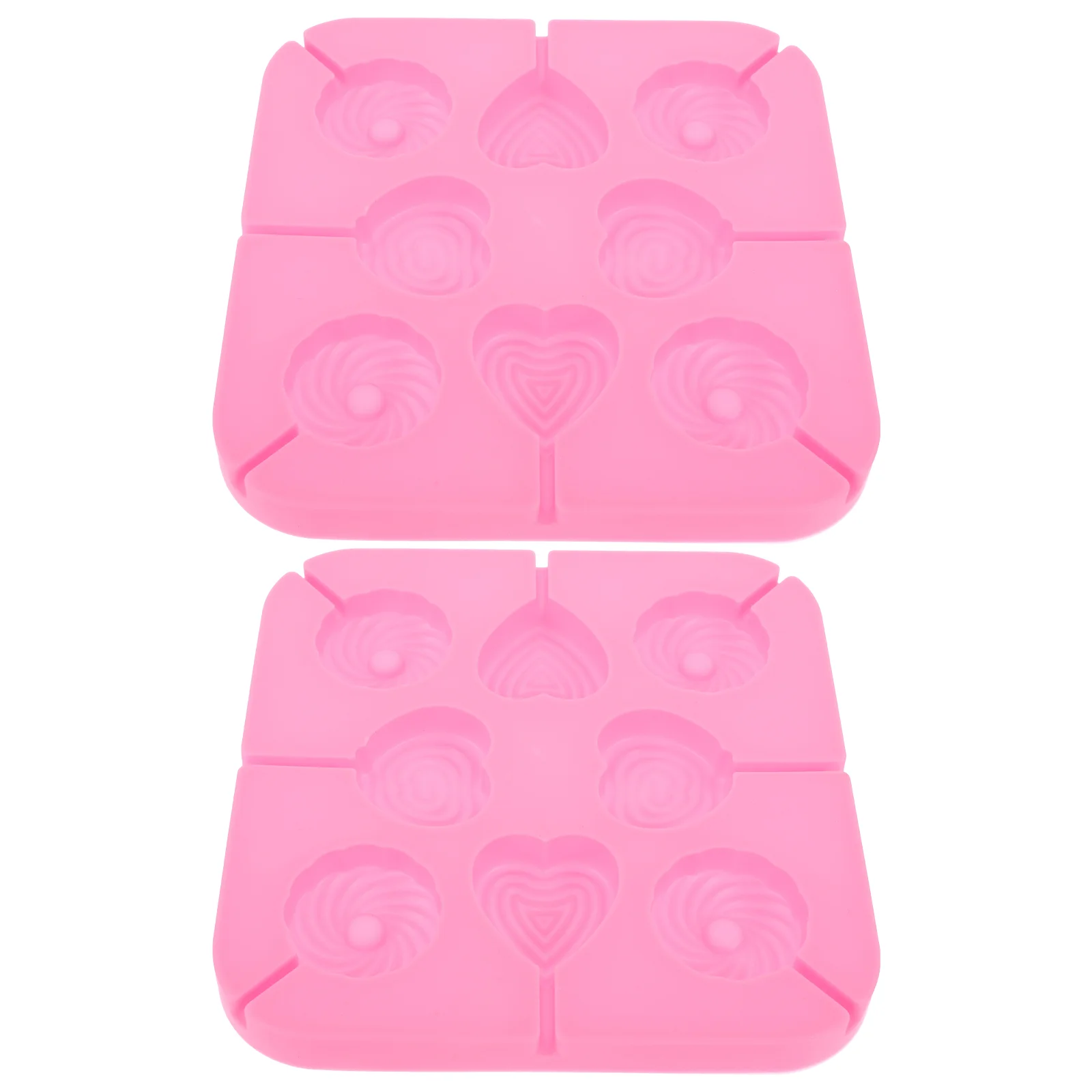 

Round Chocolate Circle Stencil Handmade Candy Biscuit Baking Tool Cookie Molds Circle Love Popsicle Cartoon Lollipop Candy Tray