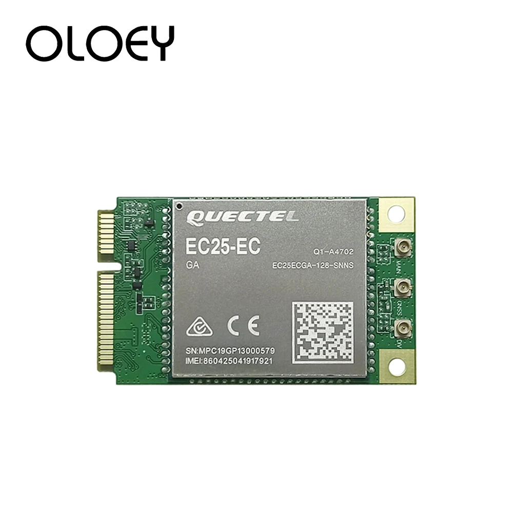 Quectel EC25 V3 Support RU EC25-EC  PCIe 4G LTE 4G Module EC25ECGA-MINIPCIE EC25-E/EC25-EC Cat 4 IoT Module B1/B3/B7/B8/B20/B28A