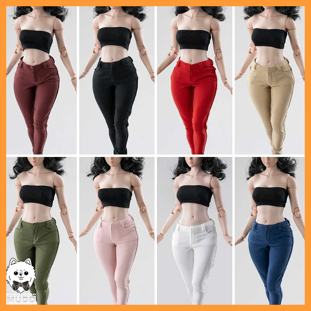 Женские эластичные брюки-карандаш модель одежды для 12 дюймов AT202 AT203 экшн-фигурка