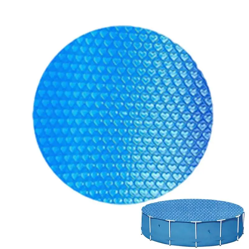 

Swimming Pool Cover Round Solar Pool Cover Portable Inground Pool Cover Protector Reusable Solar Covers For Above Ground Pools