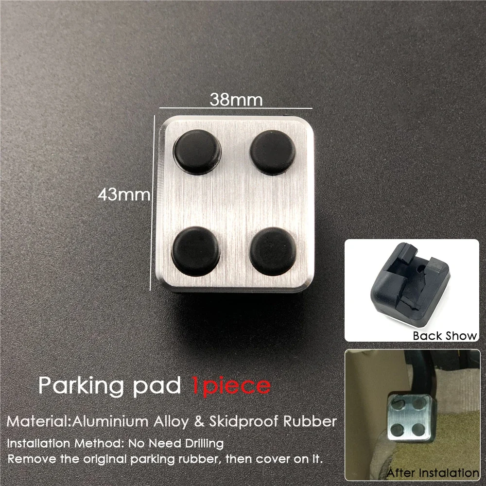 

Накладки на автомобильные педали для Toyota Alphard Vellfire PREVIA HARRIER Sienta PREVIA SIENNA AQUA Corolla C-HR Prius Fortuner VENZA Prado