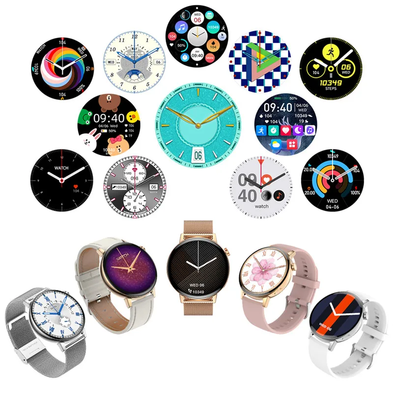 Смарт-часы GT3 для мужчин и женщин мини-часы с поддержкой NFC Bluetooth голосового