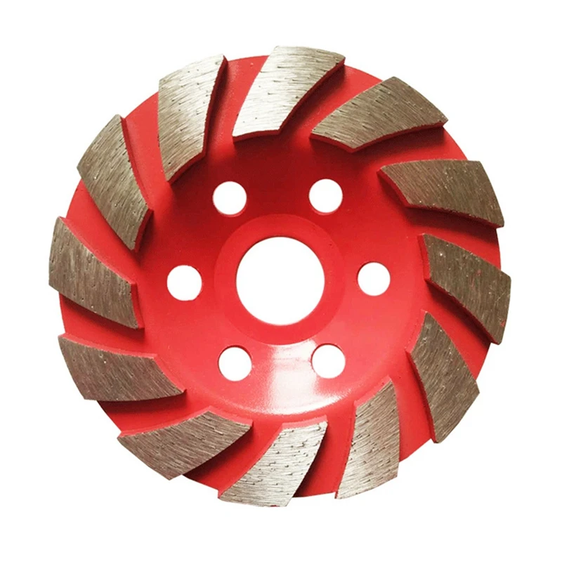 

Diamond Angle Grinder Grinding Disc 100Mm Cement Stone Concrete Bowl Grinding Disc Cutting Disc Tool Durable Easy To Use Red