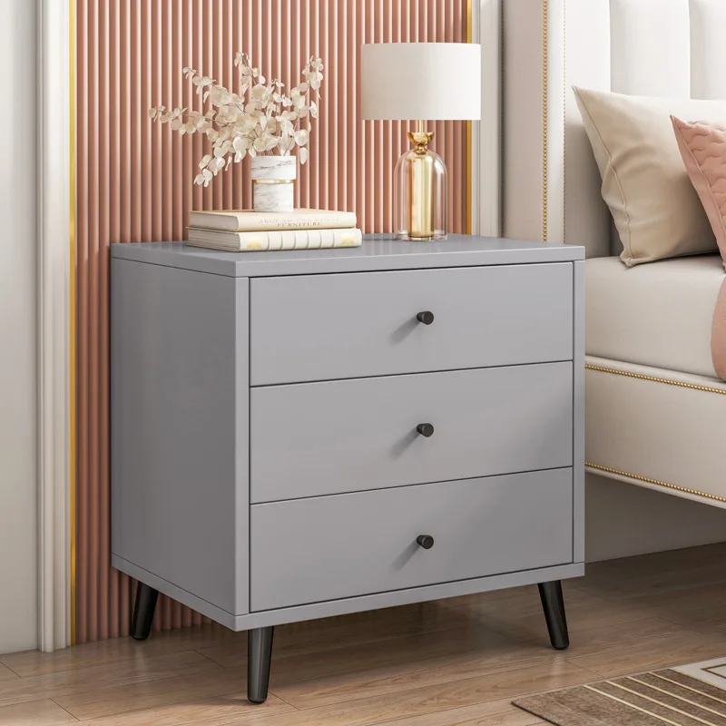 

2022 New NightstandsBedside Table Shelf Simple Modern Mini Small Simple Bedroom Bedside Cabinet Household Storage Storage Cabine