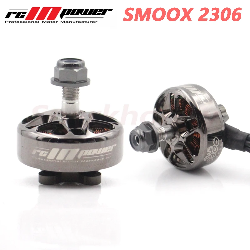 

Rcinpower SmooX 2306 Plus 1880KV 5-6S Lipo Brushless Motor 12N14P 4mm Shaft Suitable for Freestyle Quadcopter Drones Accessories