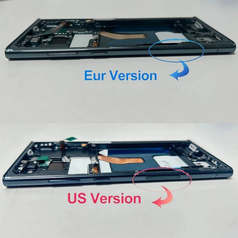 Фото Замена экрана Super AMOLED S22 для Samsung Galaxy S22 SM-S901 S901N S901B S901W, ЖК-дисплей с сенсорным экраном и дигитайзером №2