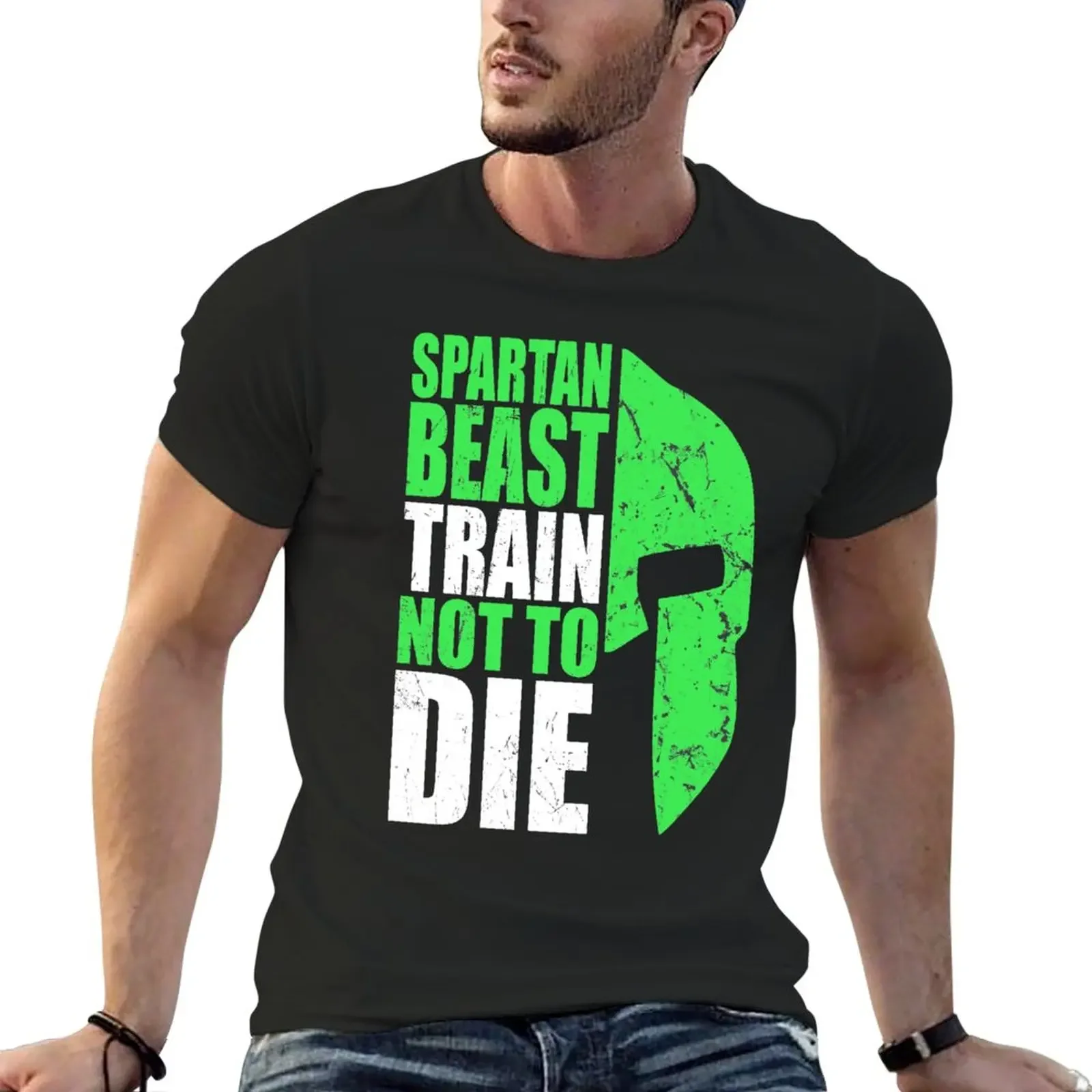 Футболка Spartan Beast Train Not To Die Gift For Warrior футболка большого размера черная набор