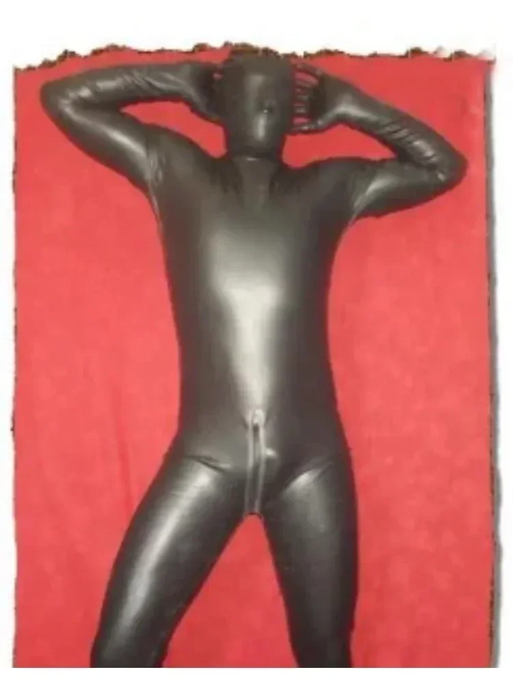 100% новое латексное боди Gummi комбинезон Ganzanzug модная маска носки для косплея