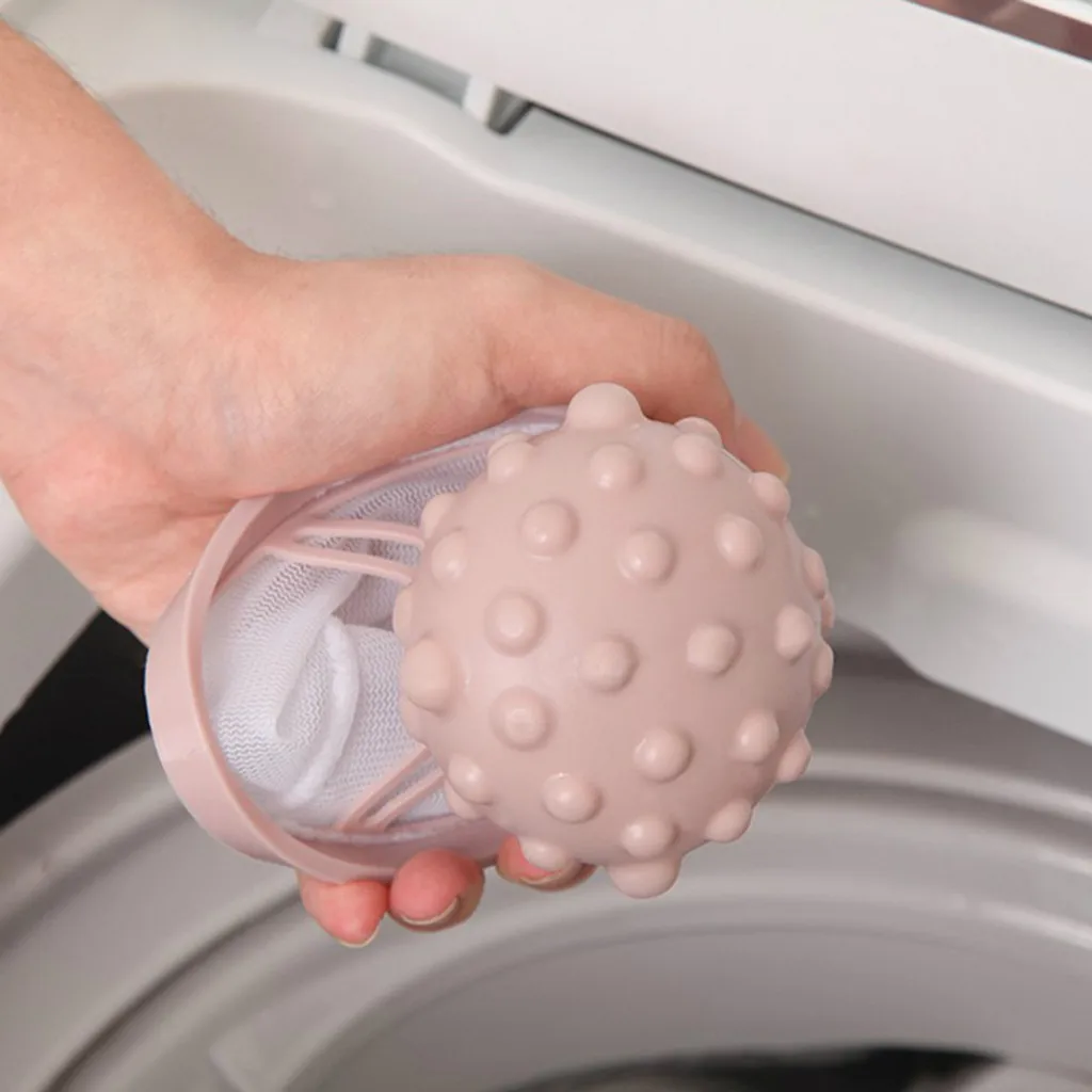 

Laundry Ball Anti-winding Floating Lint Hair Catcher Washing Machine Hair Ball Suction Hair Remover Decontamination Hamper